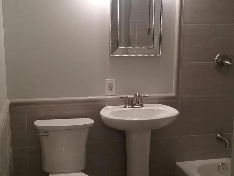Bathroom - Sink and Toilet