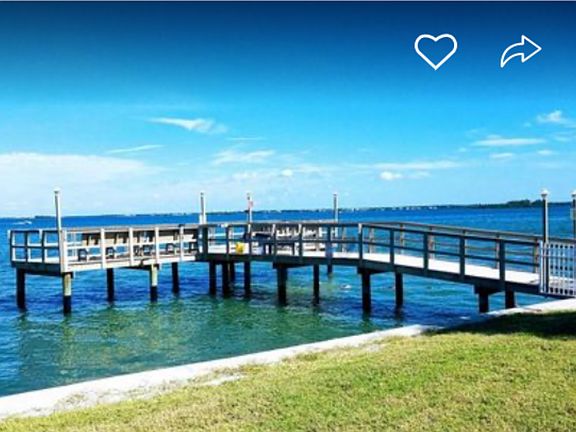 Fishing pier for community