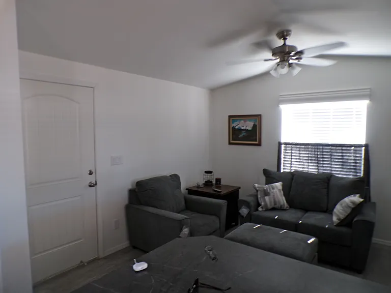 Inside Front Entry, left side.