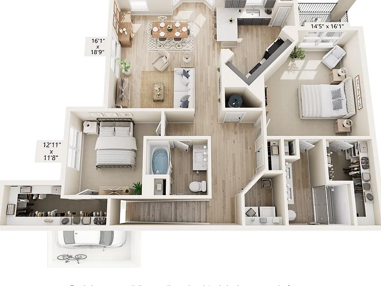 BH_B2_U + Garage BH_B2_U + Garage