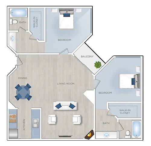 Floor plan D