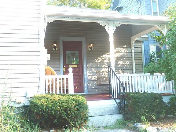 Comfortable front porch