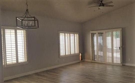 Family room w door door