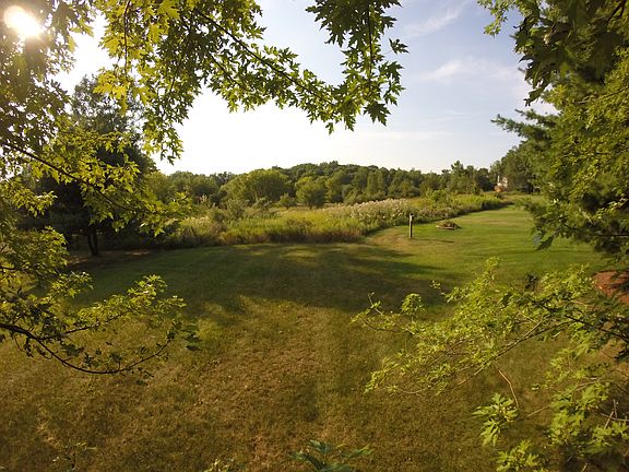 View behind back yard