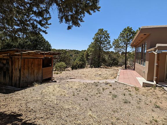 South patio, animal coup & greenhouse