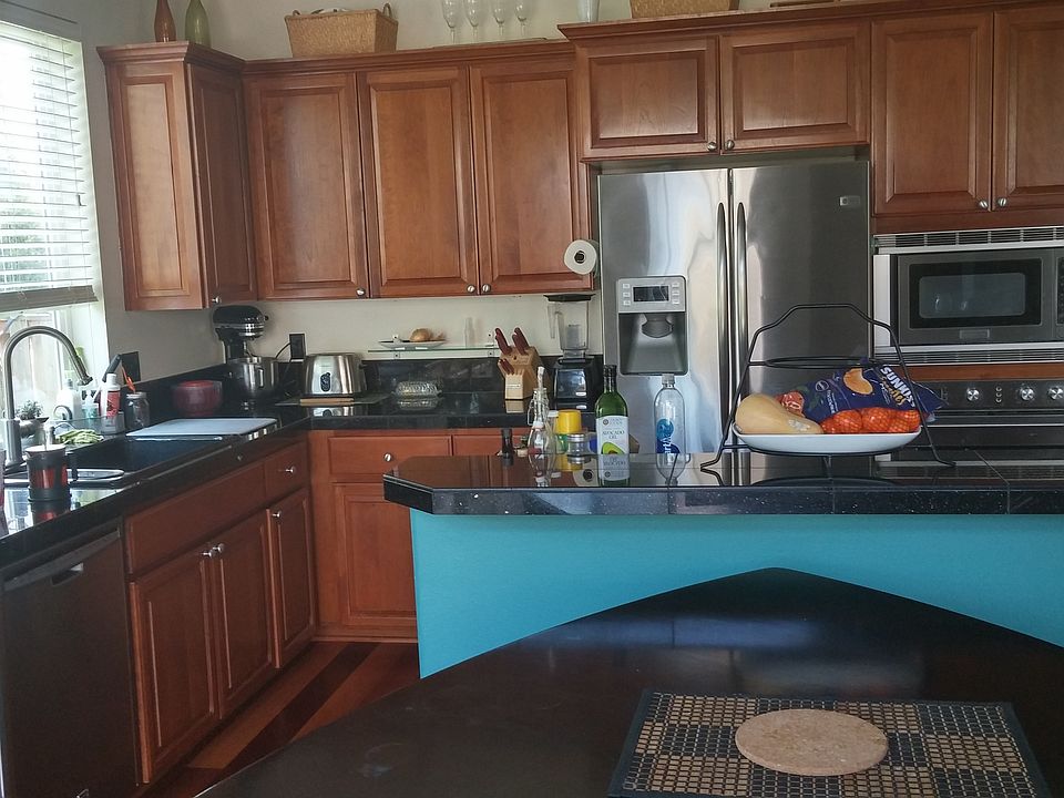 Granite and stainless kitche