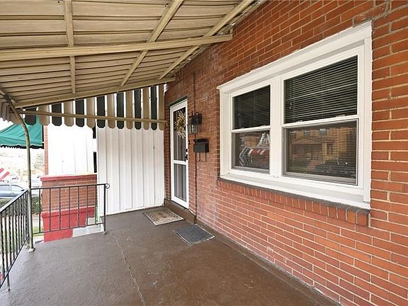 Covered front porch