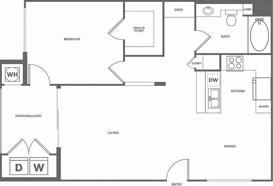 Floor plan Cottonwood