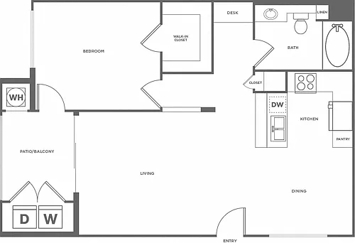 Floor plan Cottonwood