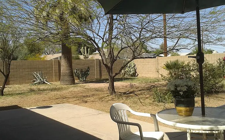 836 West Howe Street - rear patio