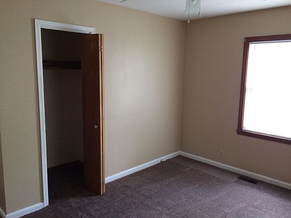 Bedroom 1 has two closets!