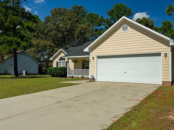 Front view with garden