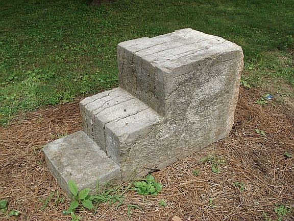 1880's Original Carriage Steps
