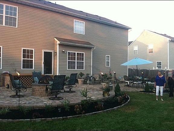 Paver patio