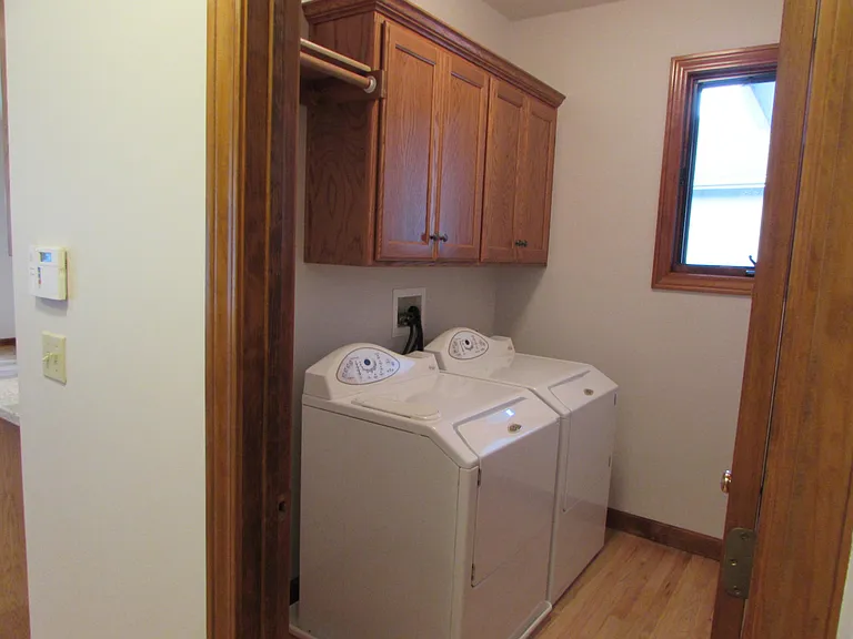 Main floor laundry room