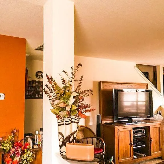 Family Room Adjoining to Dining Area