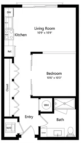Floor plan Bluebell- S