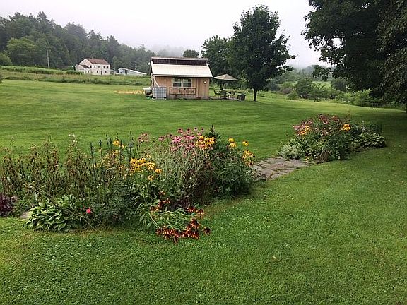 From Porch look Garden Room