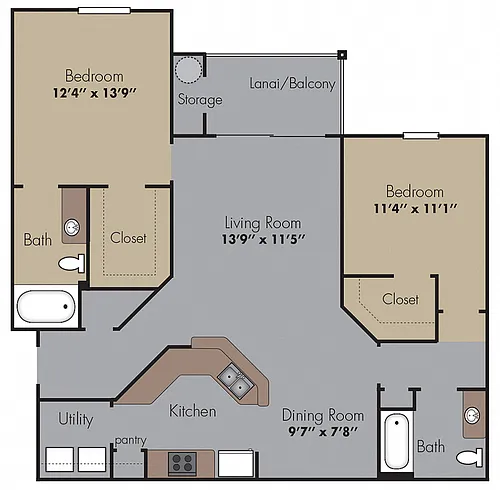 Floor plan Atlantic