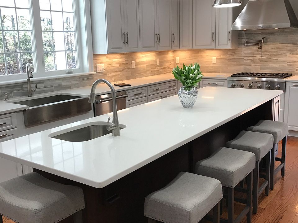 10' Island with Prep Sink