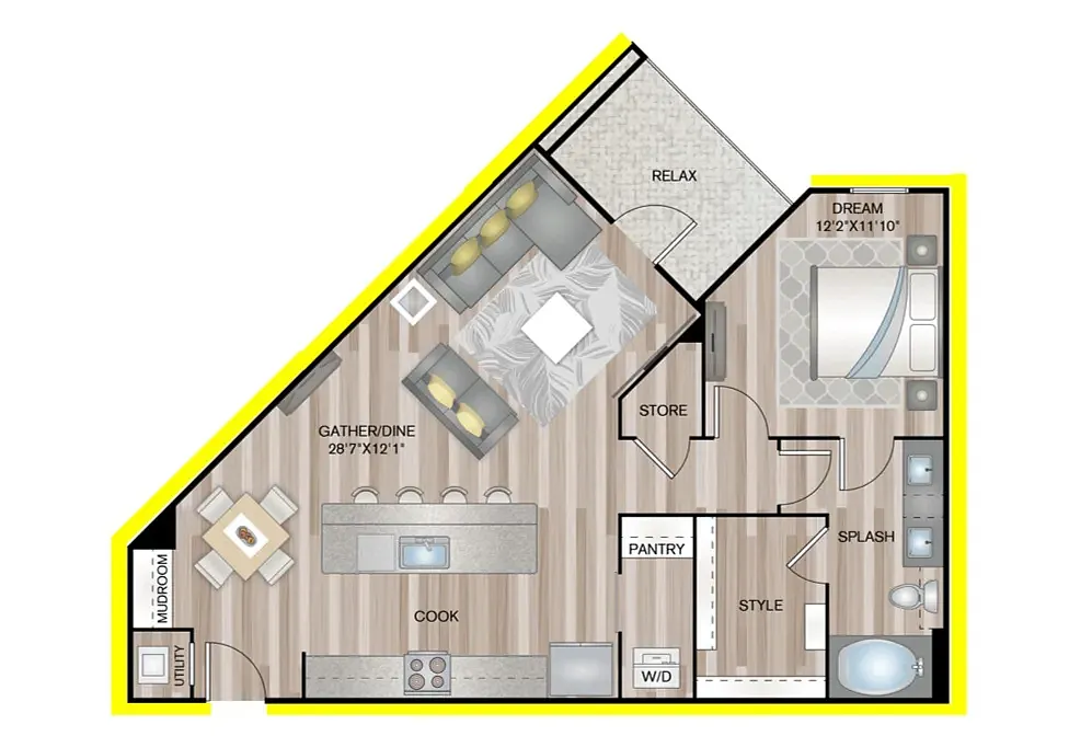 Floor plan A4P6
