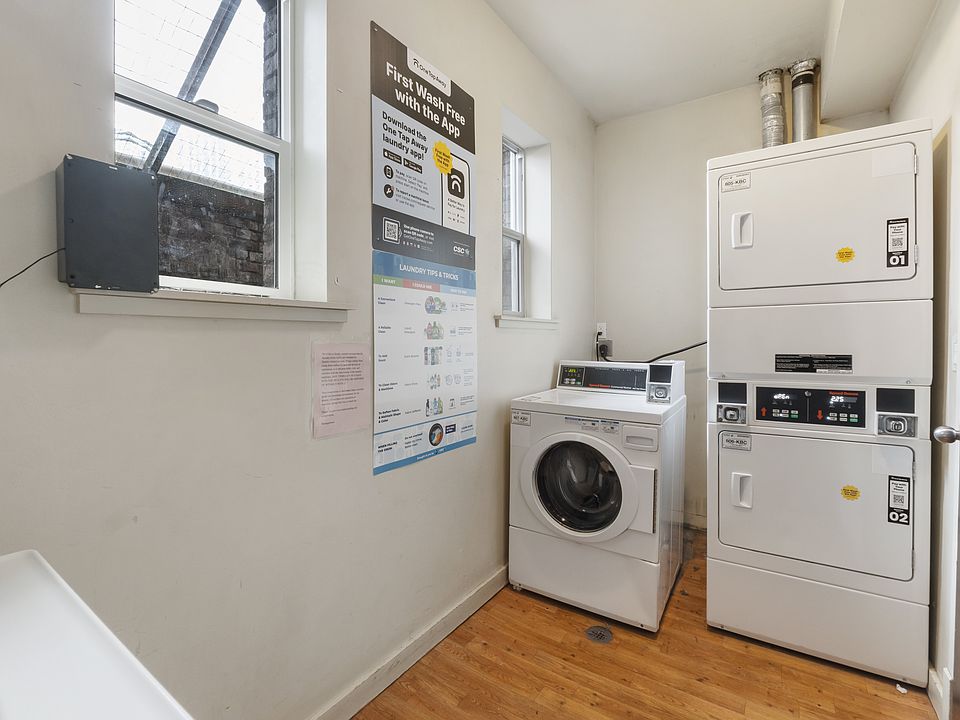 Shared laundry area