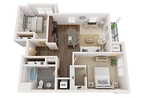 Floor plan C2