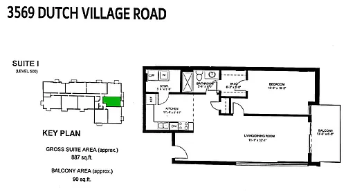 Floor plan 403