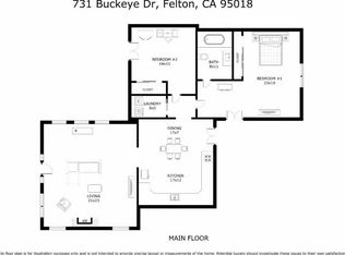731 Buckeye Dr, Felton, CA 95018