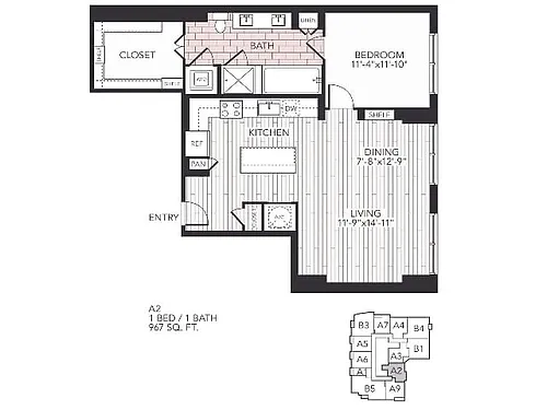 Floor plan A2