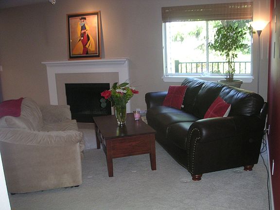 This living room is made for entertaining