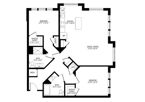 Floor plan C04B