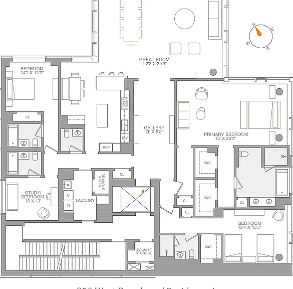 350 W Broadway #4R — Photo 2