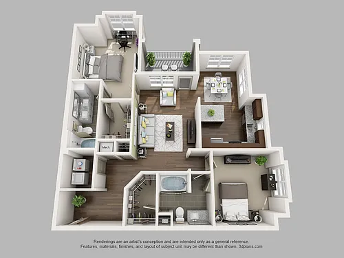 Floor plan B3