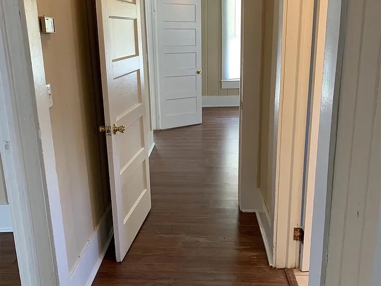 Hallway view from second bedroom