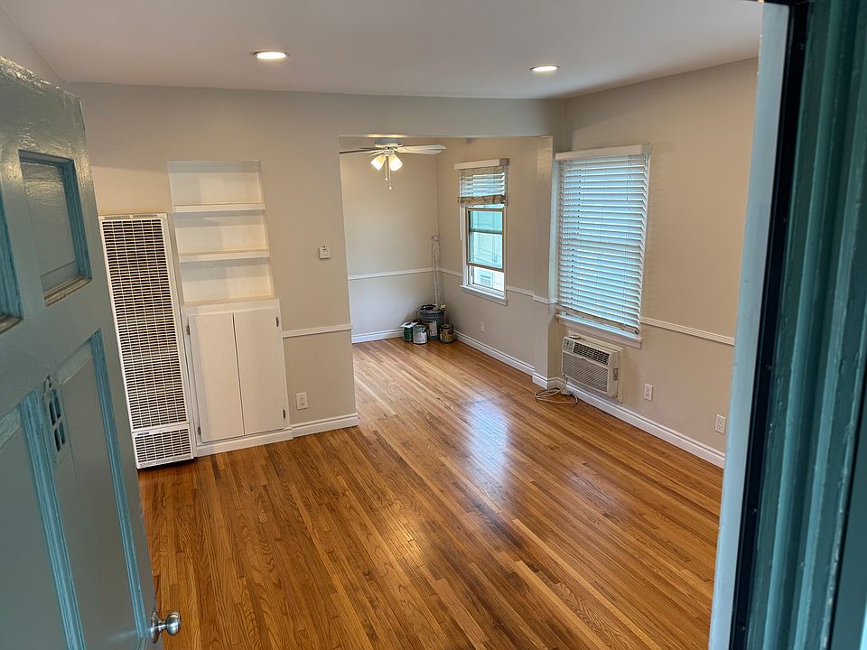 Looking into the living room from the front door