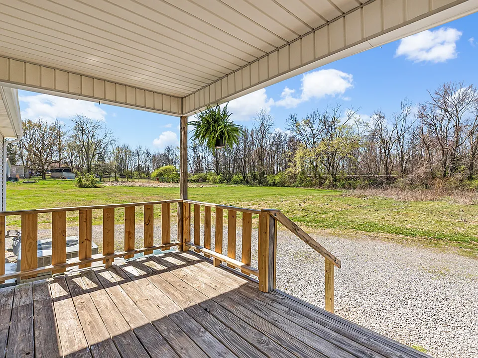 View from back Deck