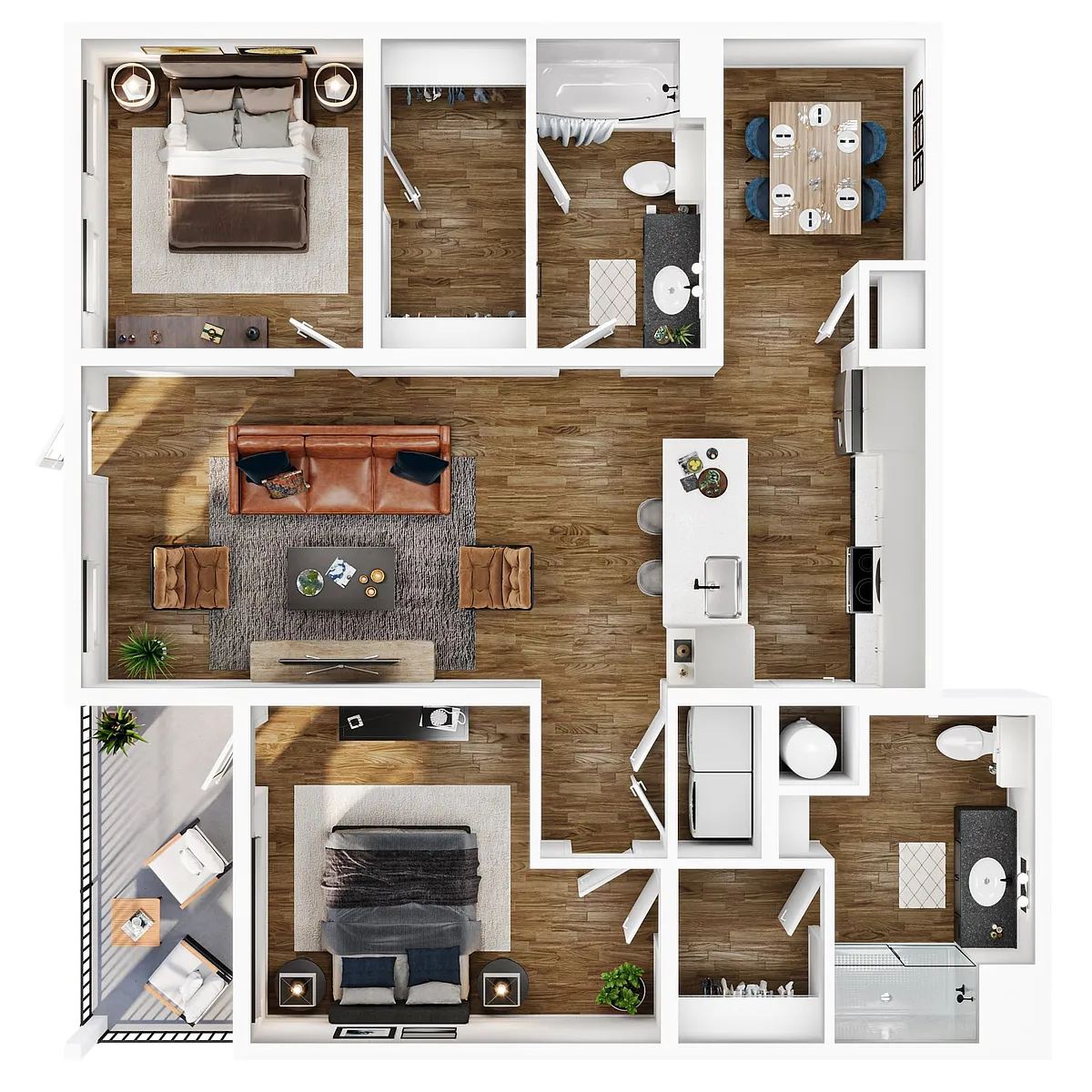 Floor plan Granite-2X