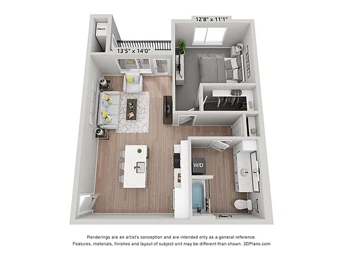 Floor plan 11B