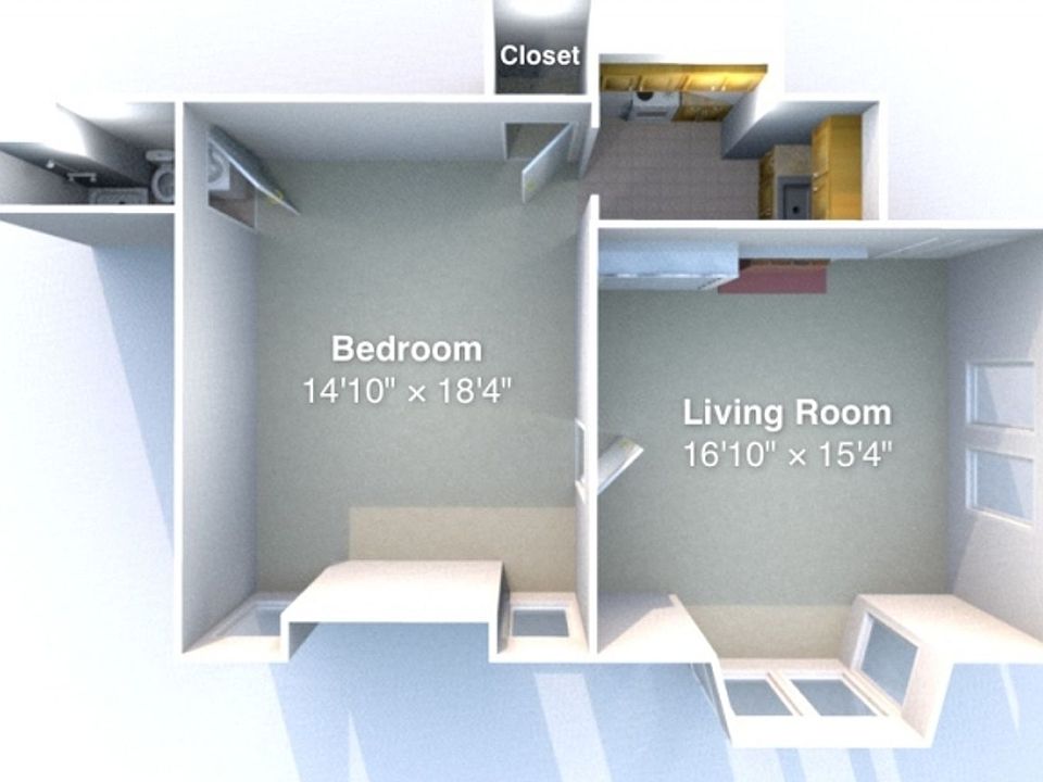 2nd image of 704 N 6th St #1B-1Ba-654Sqft