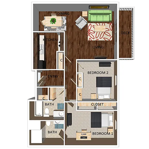 Floor plan Victoria
