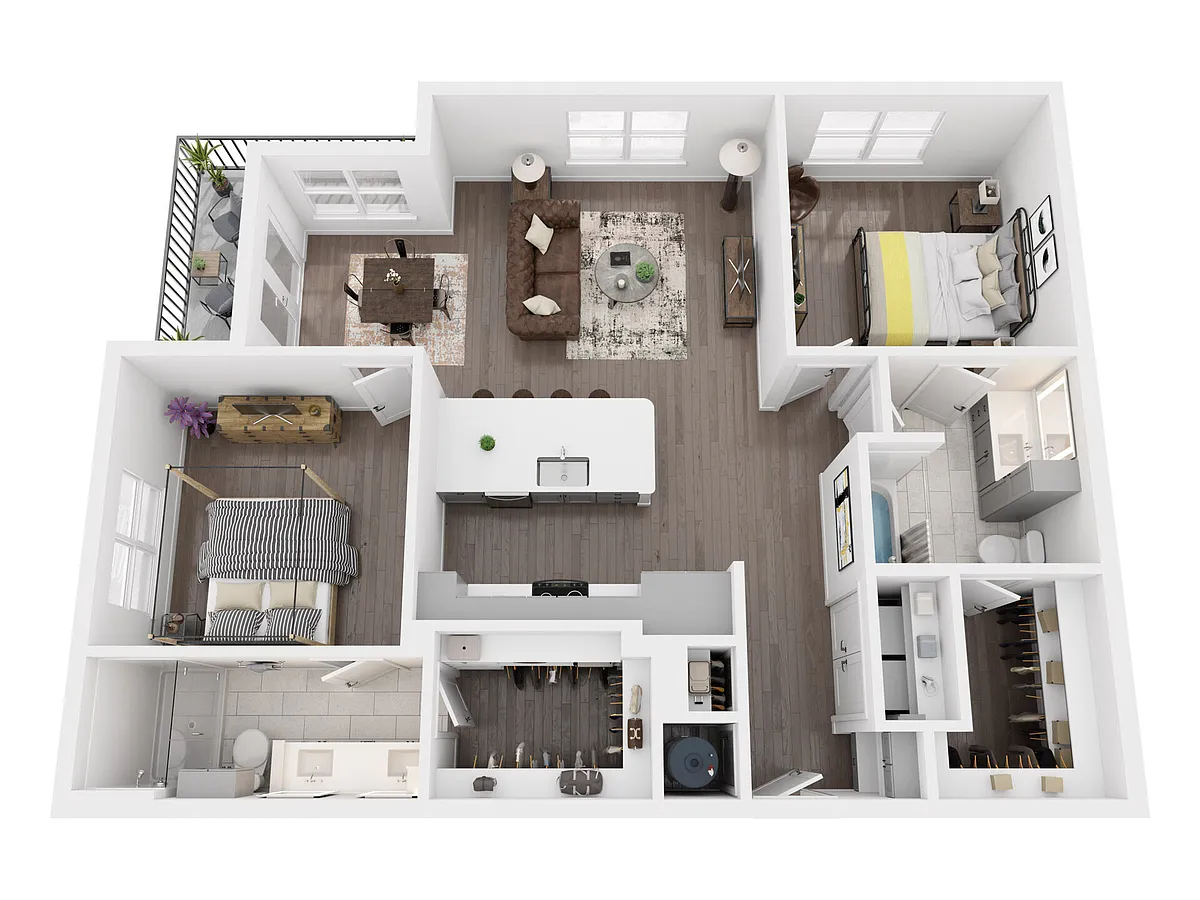 Floor plan B3