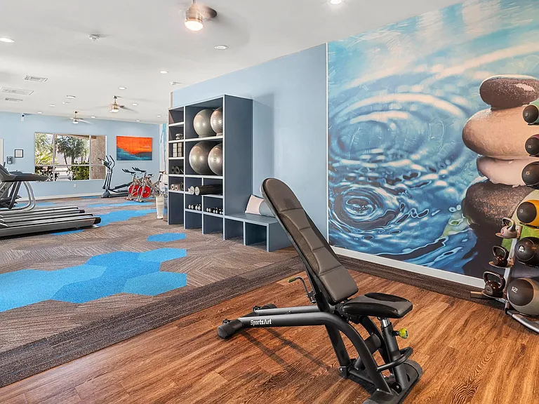 Build strength and stamina with our weight training equipment.