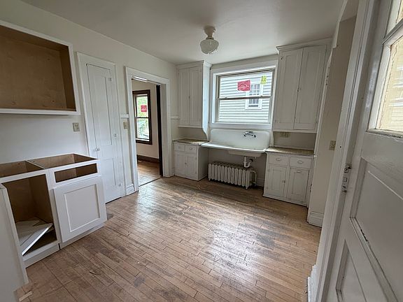 Kitchen under construction.