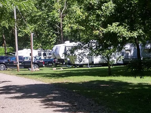 RV sites before hurricane