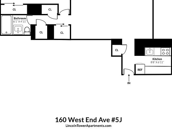 5th image of 160 W End Ave APT 5J