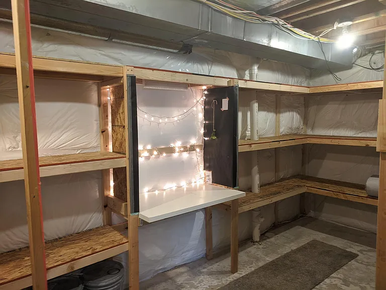 Plenty of storage space