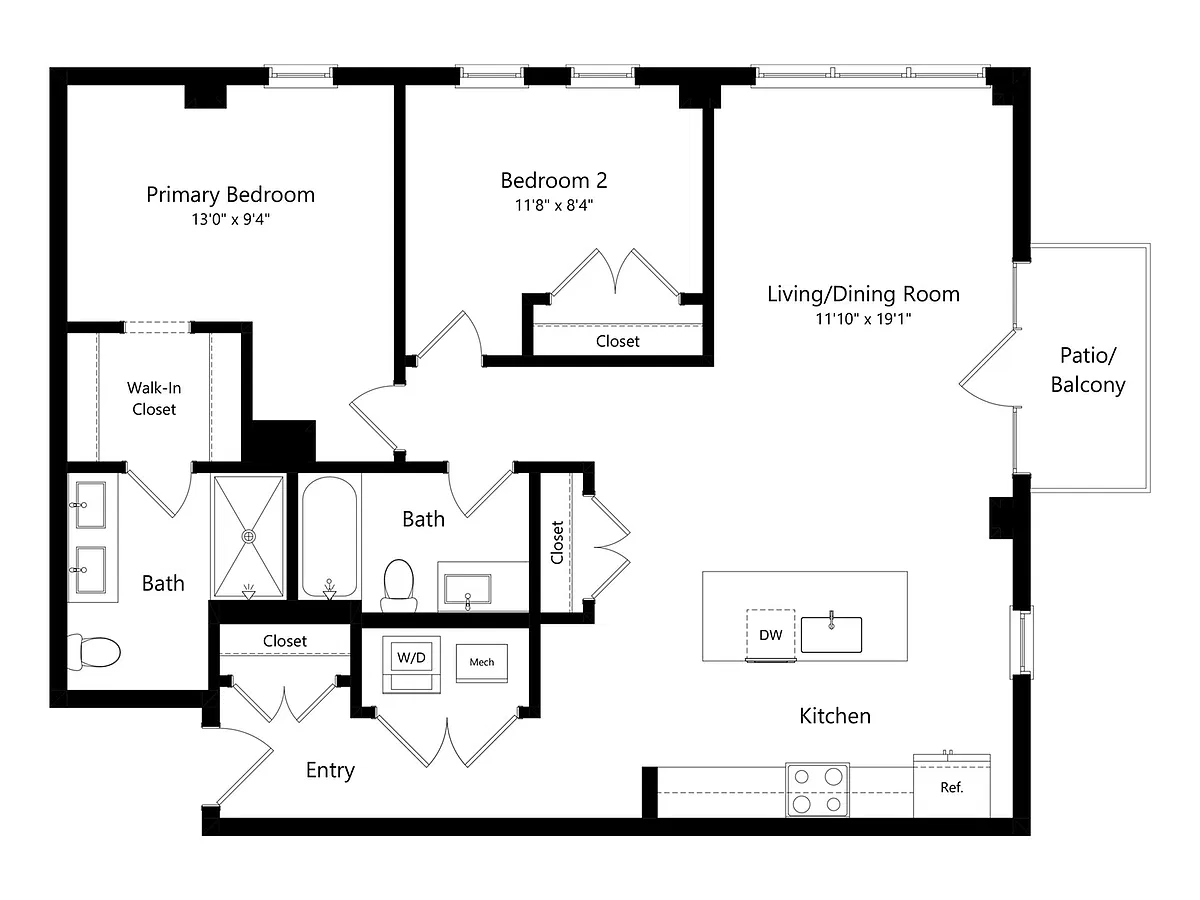 Floor plan 02K