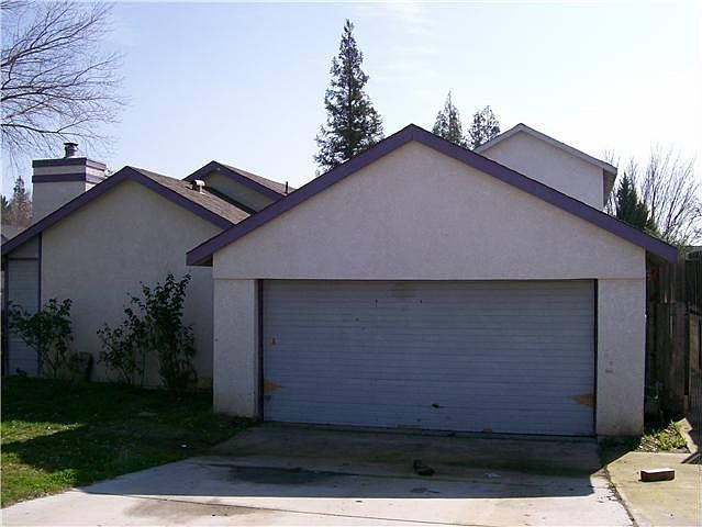 Garage on the West side of home