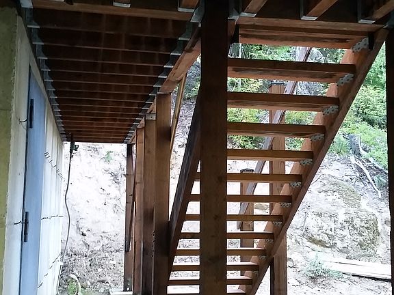 270lb per sq foot framing